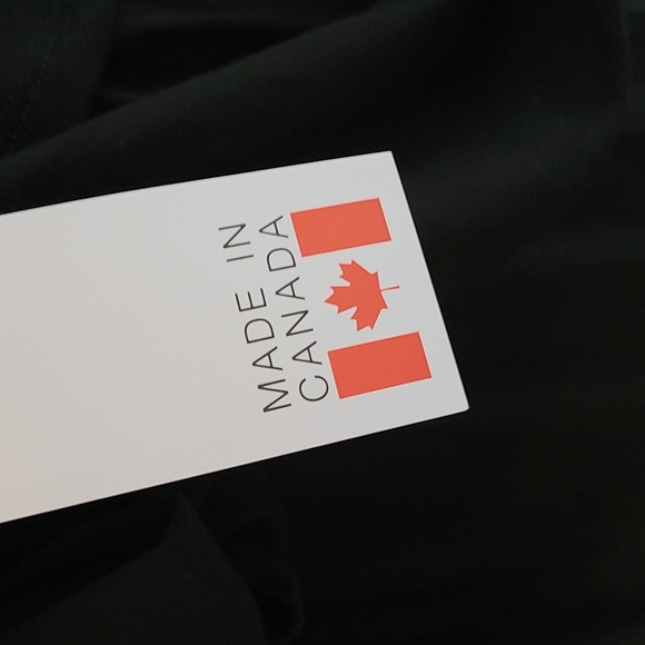 NWT Studio Maternity Black Stretch Wrap Dress Long Sleeves M NEW - Picture 4 of 6